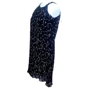 APT 9 dress sz 6 NWT black white trapeze price firm